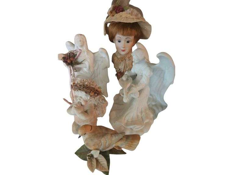 Angel and Cherub Figurines
