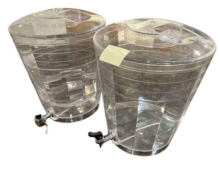 2 Beverage Dispensers - Approx. 1.5Gal