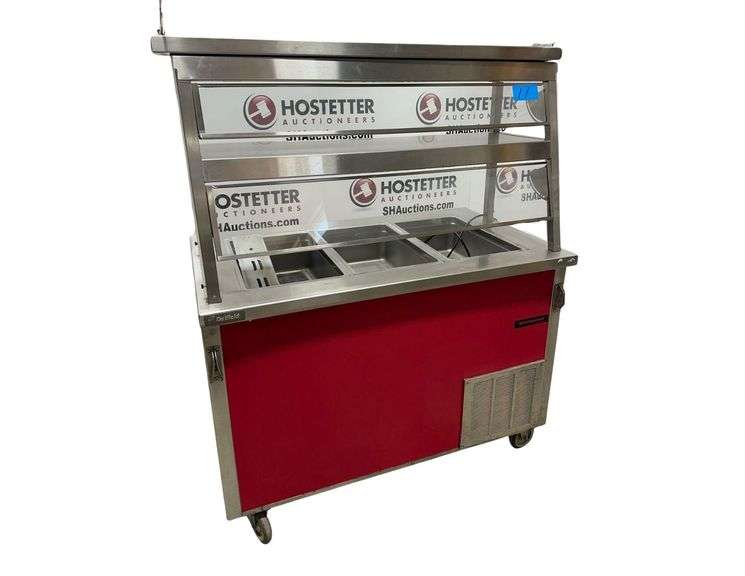 Delfield Cold Food Display Server Counter - Model SCSC-50-EF - Serial No. 0905150000757 - 1PH - 50in x 31in x 64in