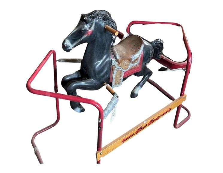 Black Beauty Rocking Horse image