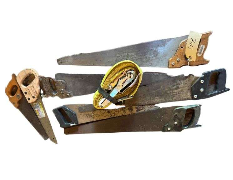 Lot of Hand Saws image