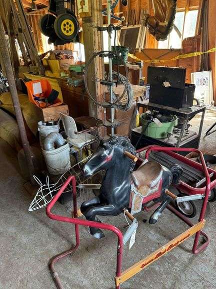 Black Beauty Rocking Horse