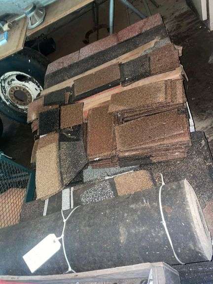 Large Pile of Various Sizes of Shingles