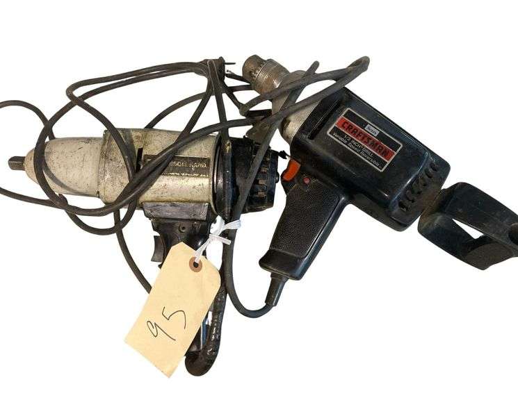 Craftsman 1/2in Drill Variable Speed Reversible, Ingersoll Rand Hammer Drill image