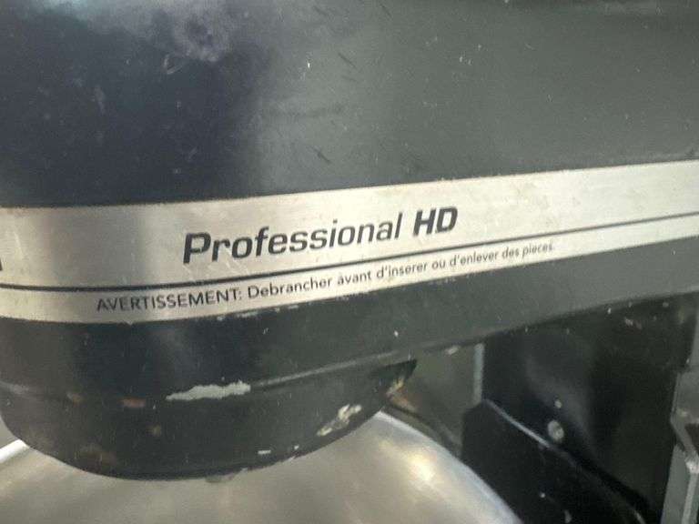 Kitchen Aid Professional HD Stand Mixer with Paddle, Hook and Whip