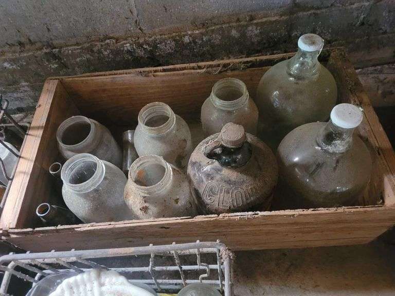 Vintage Jugs - Bottles and other Glassware