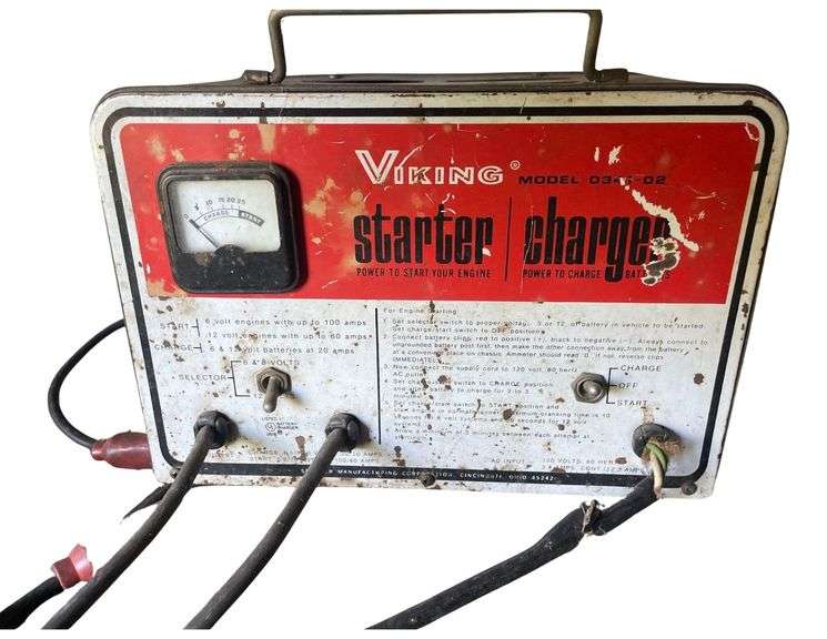 Jump Start with 260 PSI Air Compressor, Vikin Battery Charger image