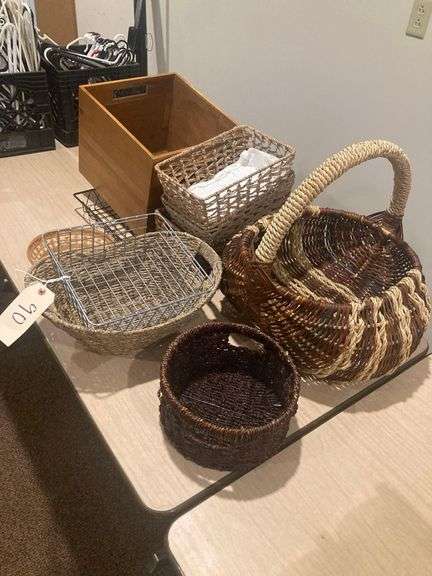 Bread Baskets, Wooden Crate