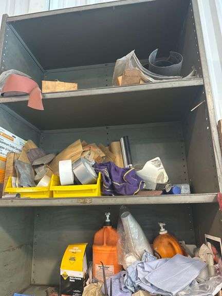 3 - 10 ft. H. Steel Shelves - Contents Included