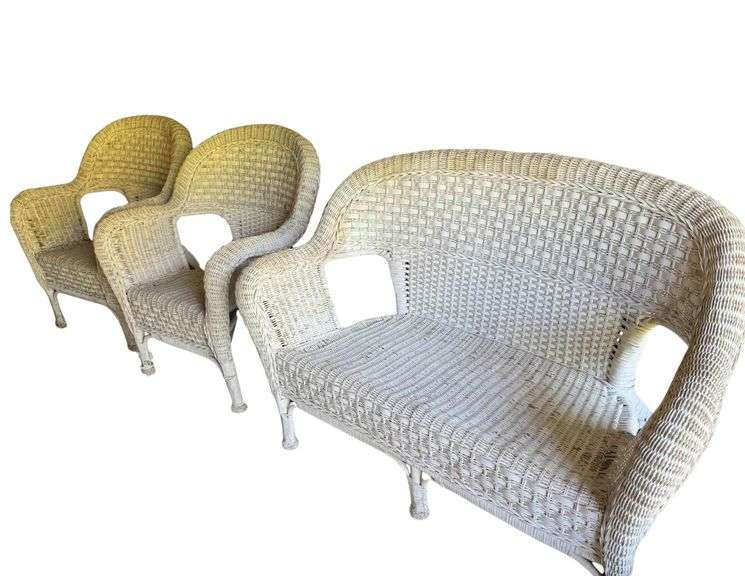 3 Piece Wicker Set image