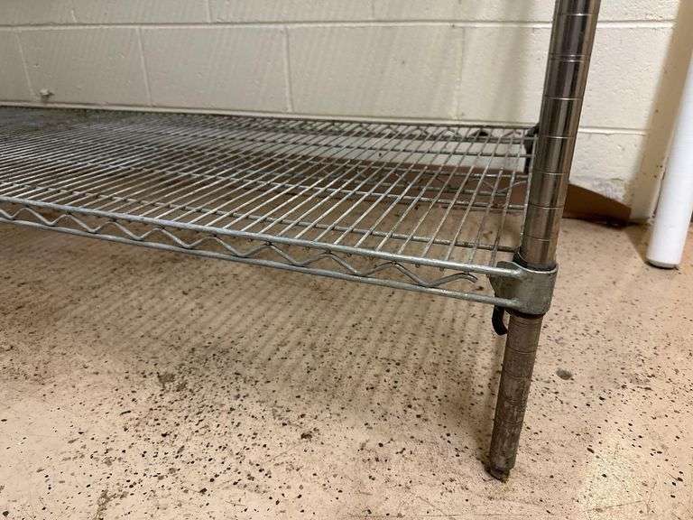 Metal Storage Rack - 60in x 24in x 89in