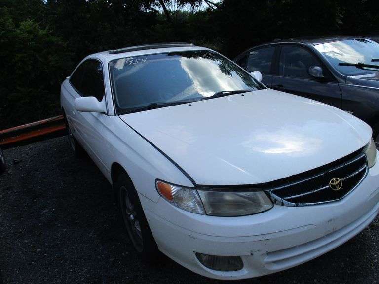 WHITE, 1999, TOYOTA CAMRY SOLARA, 2T1CG22P4XC261419,  ,