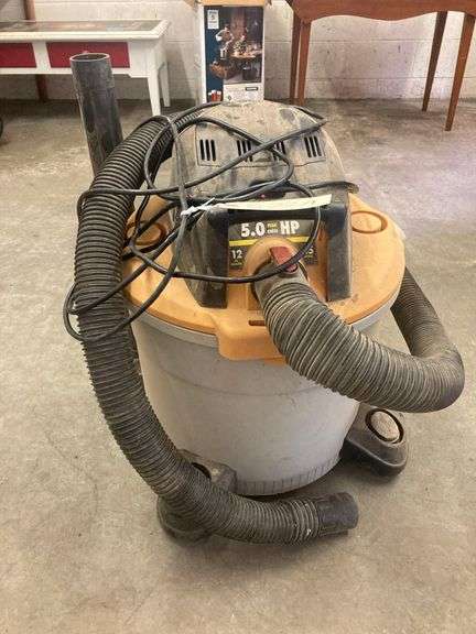 12gal 5.0HP Ridgid Wet/Dry Shop Vac