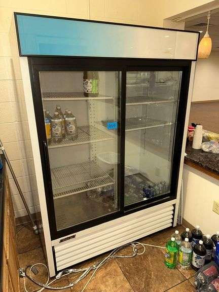 Turbo Air Refrigerated Sliding Door Merchandiser - Model TGM-48R - Serial No. GR48309008 - 1PH - 56in x 30in x 79in