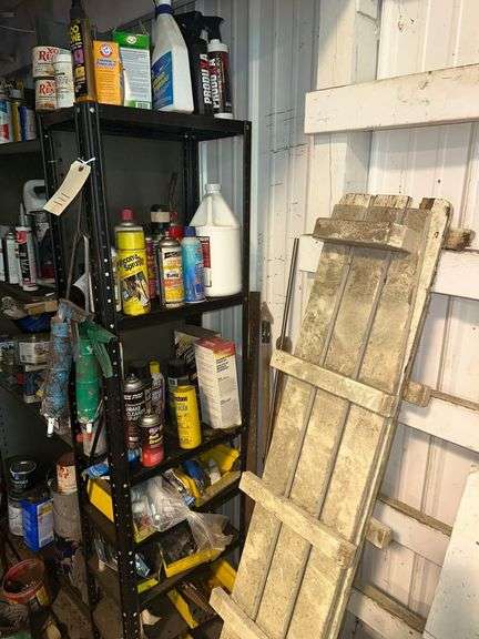 Steel Shelf Contents Included