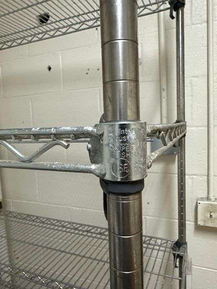 Metal Storage Rack - 60in x 24in x 89in