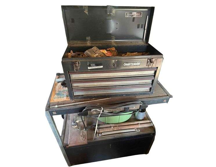 Toolbox on Rolling Cart image