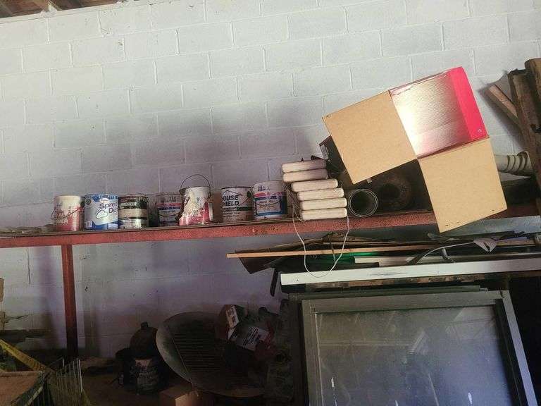 Contents in Taped Area - Desk - Rack - Windows- Various Hardware