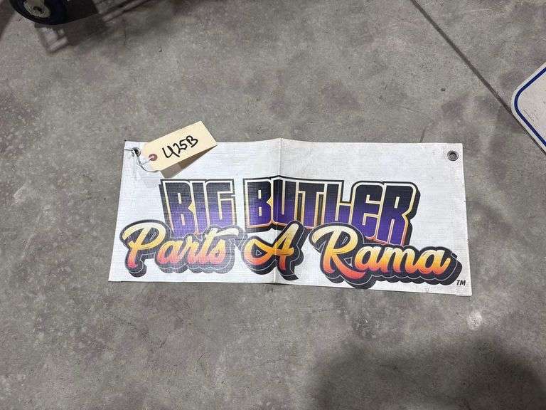 Butler Parts a Rama Sign image