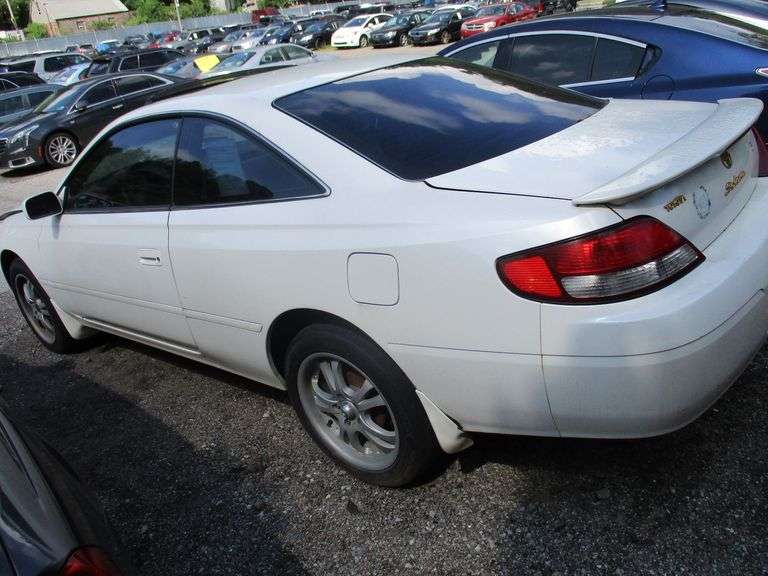 WHITE, 1999, TOYOTA CAMRY SOLARA, 2T1CG22P4XC261419,  ,
