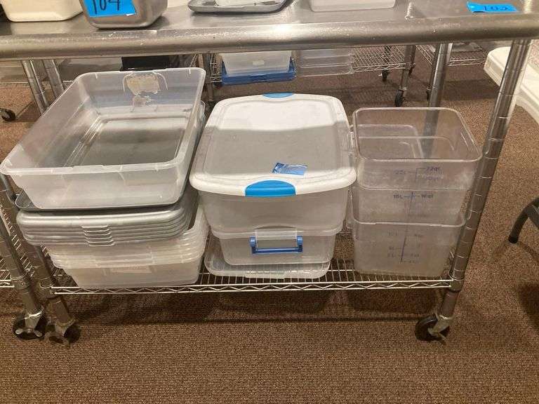 Plastic Storage Bins