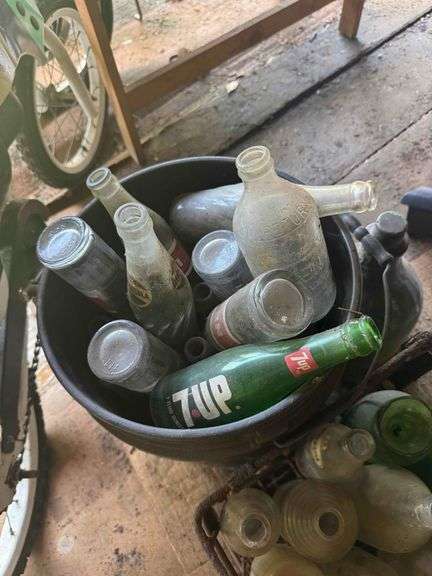 Vintage Glass Bottles