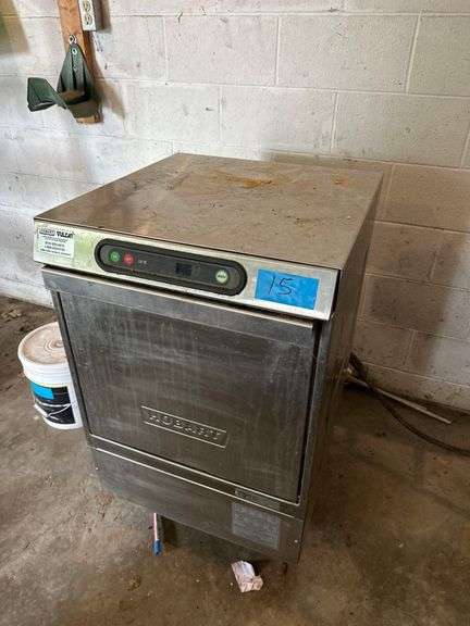 Hobart Commercial Dishwasher - Model LX18H - Serial No. 23-1034-421 - 1PH - 24in x 25in x 40in