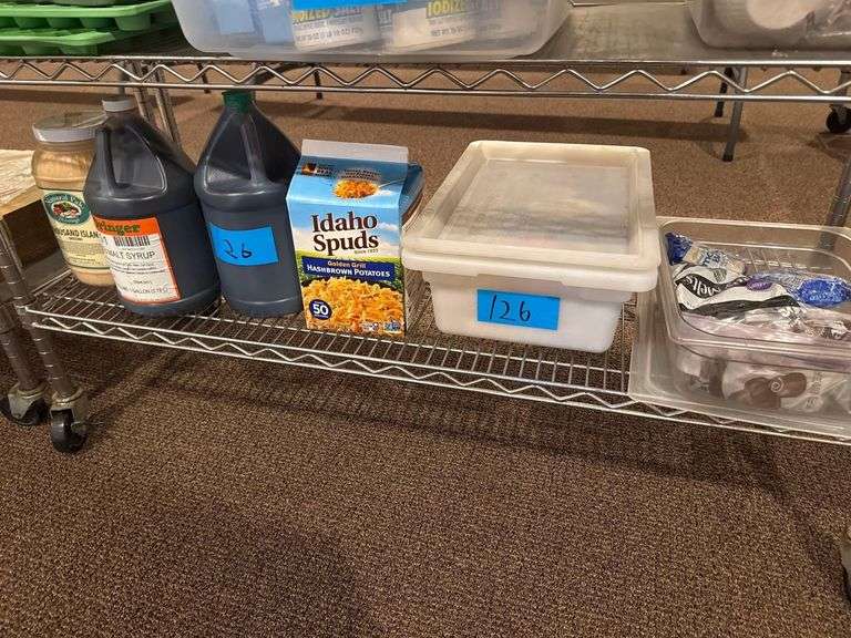 Dressing, Syrup, Hashbrowns, etc.