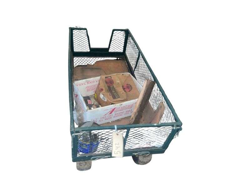 Wagon with Miscellaneous Items