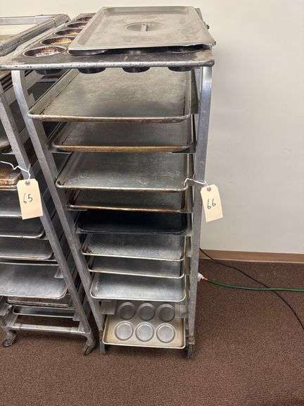 11 Tier Speed Rack with 8 Sheet Trays