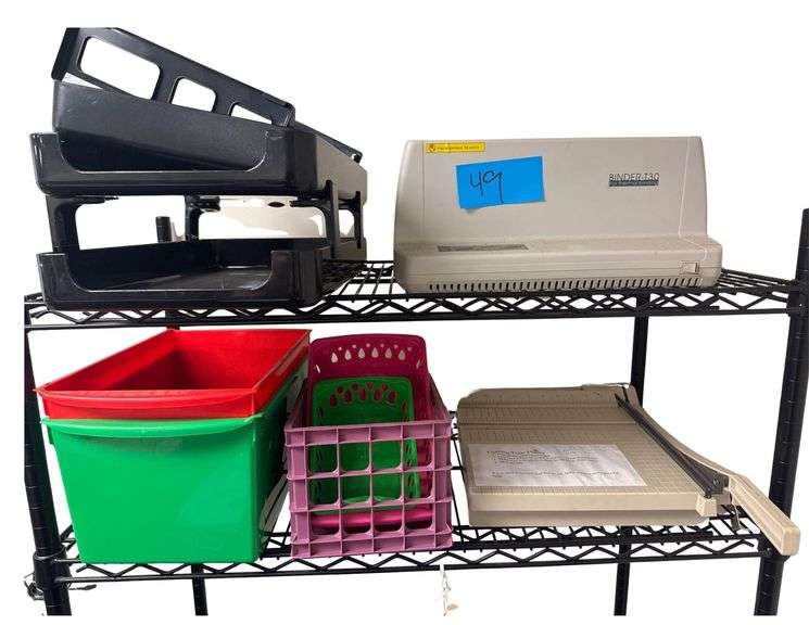 Binder T-30 Thermal Binder, Paper Cutter & Misc. Office Supplies