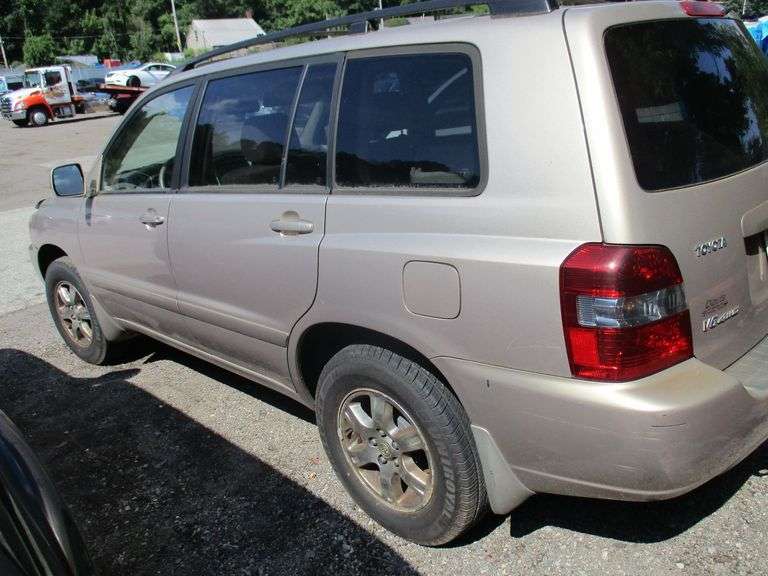 GOLD, 2004, TOYOTA HIGHLANDER, JTEEP21A140025995,  ,