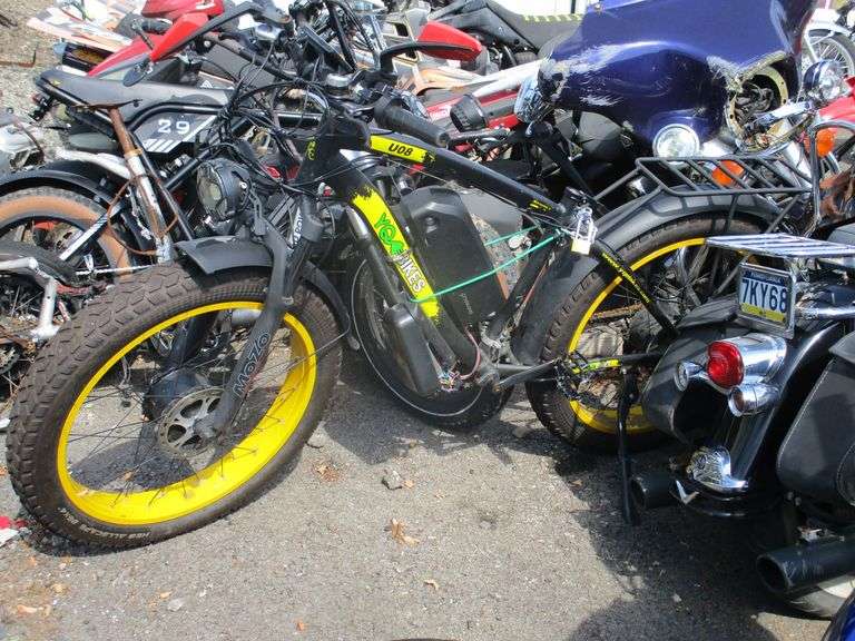 BLACK/YELLOW, , YQ E BIKE, HL023C08H04739,  ,