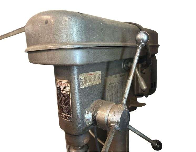 Duracraft 5/8in Industrial Drill Press - Model FM-1214 - Serial No. 08420 - 65in Tall image