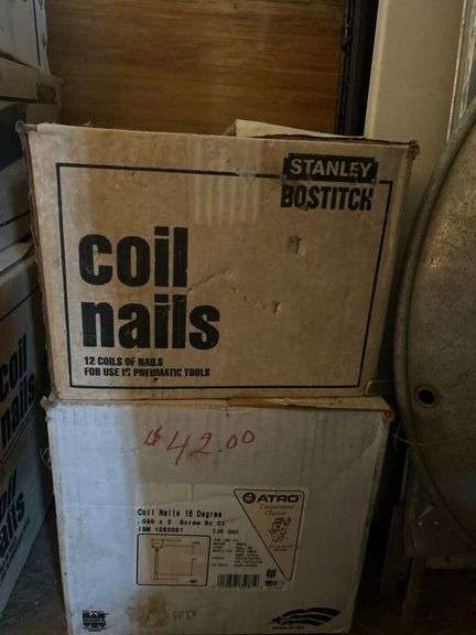 Lot Of Coil Nails