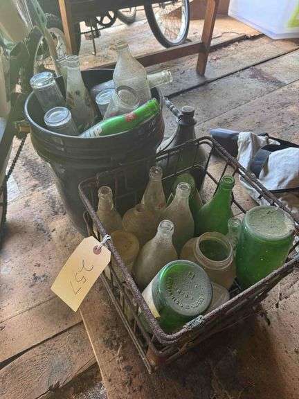 Vintage Glass Bottles