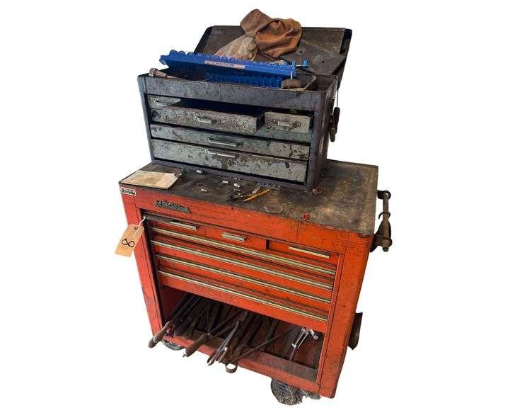 MBC El Dorado Rolling Tool Chest - Includes Various Tools - 36in x 20in x 54in image