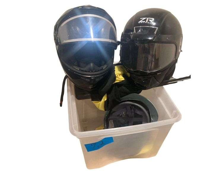 2 Bike Helmets, Hard Hat with Safety Goggles