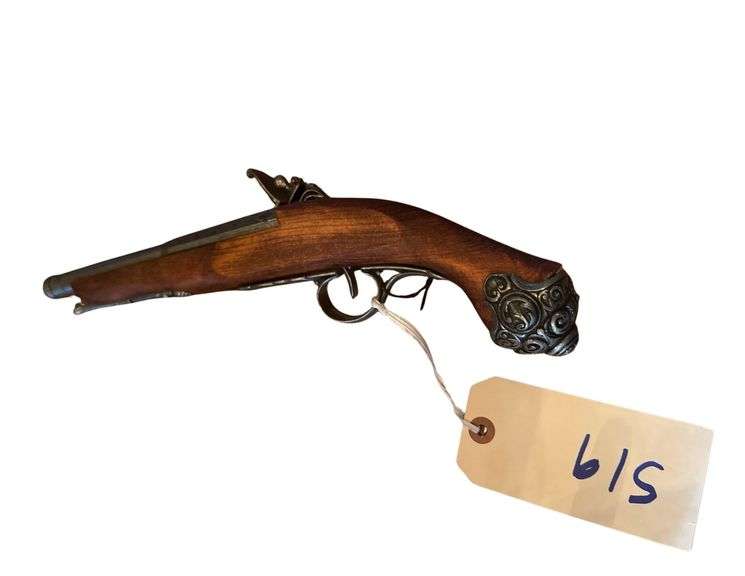 Faux Flintlock Pistol 15in. L.