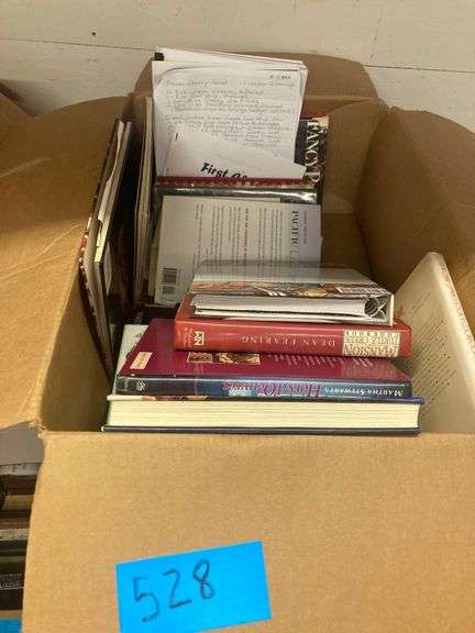 Assorted Cookbooks and Recipe Books
