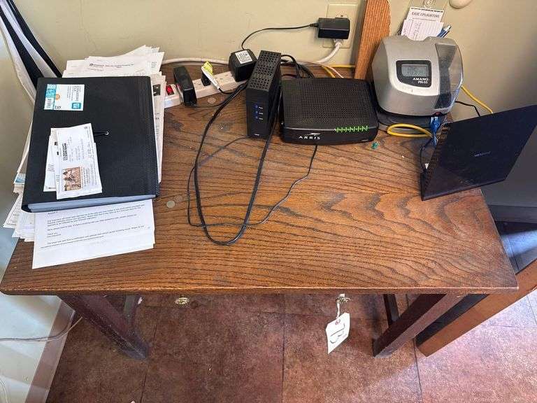 Wooden Desk with Drawer