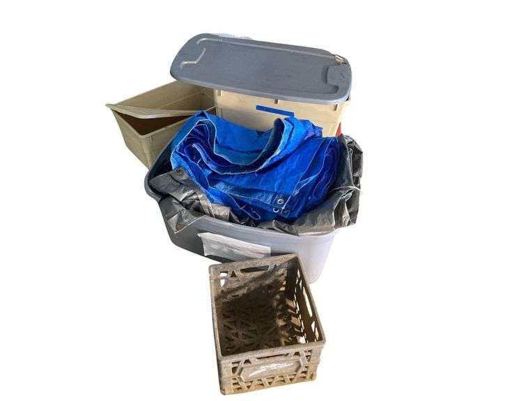 Totes, Boxes, Tarps, Blankets image