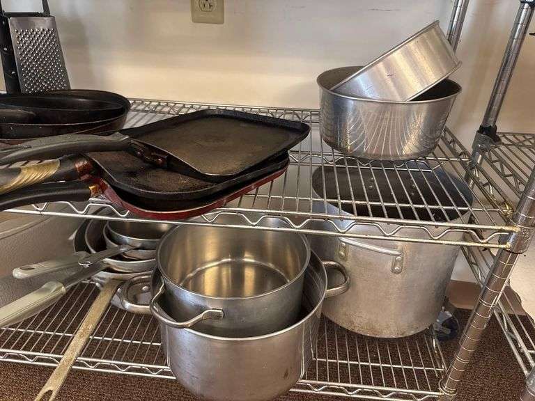 Skillets, Knives, Pots