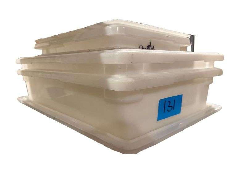 Plastic Tubs with Lids