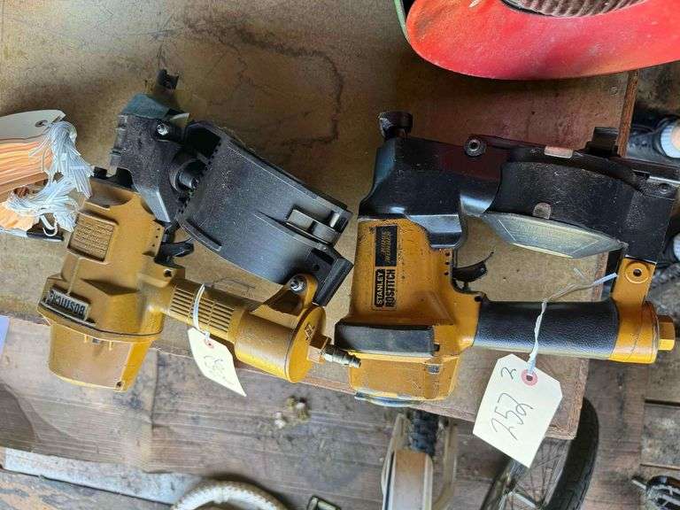 2 Stanley Bostitch Nailers