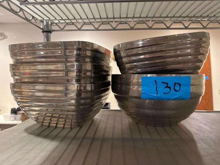 Metal Serving Bowls