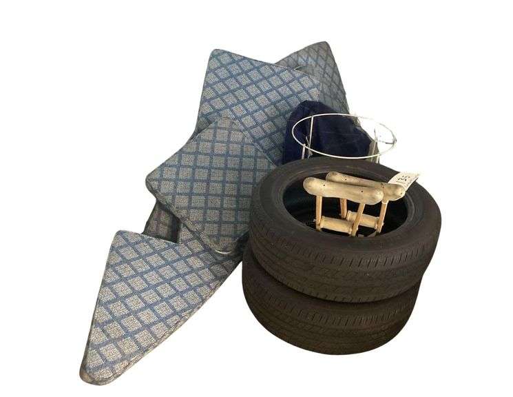 Crutches, Tires, Cushions, Sump Pump Discharge Hose image