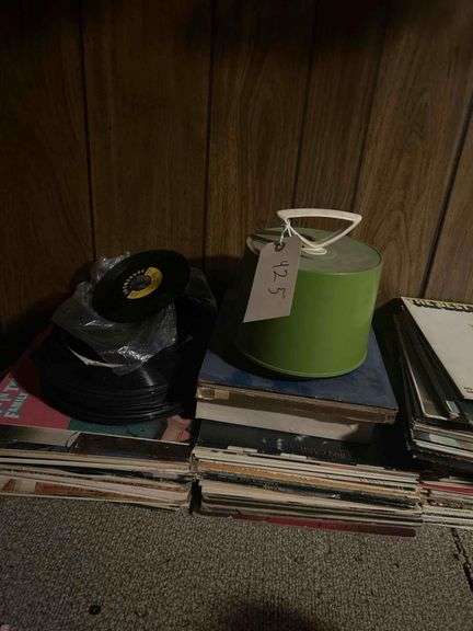 Various Records - 33 and 45- Ink Spots, Etta Jones, Bill Cosby, Mario Lanza, Tom Jones image