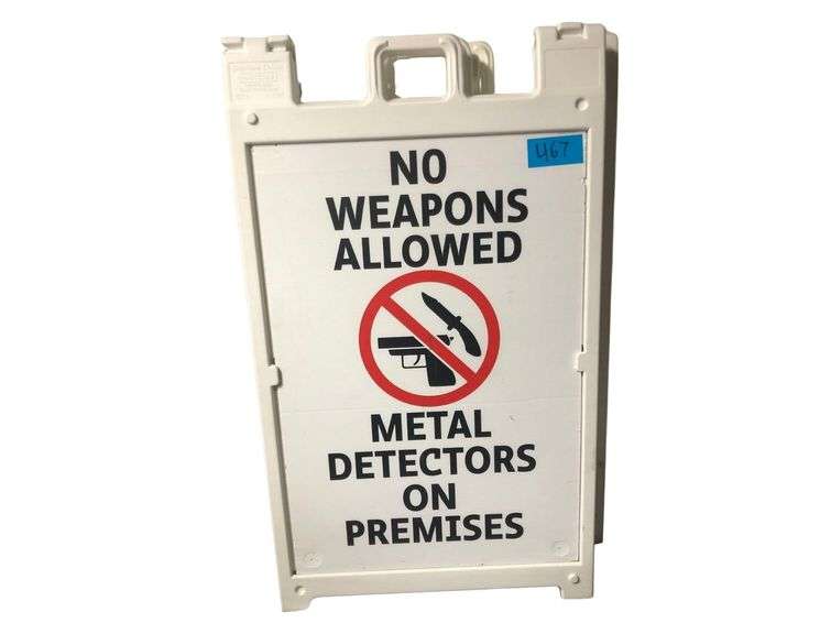 3 Large Folding Signs