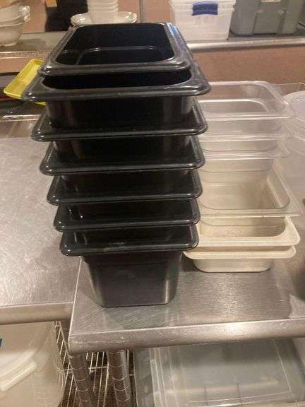 Polycarbonate and Plastic Food Storage Containers